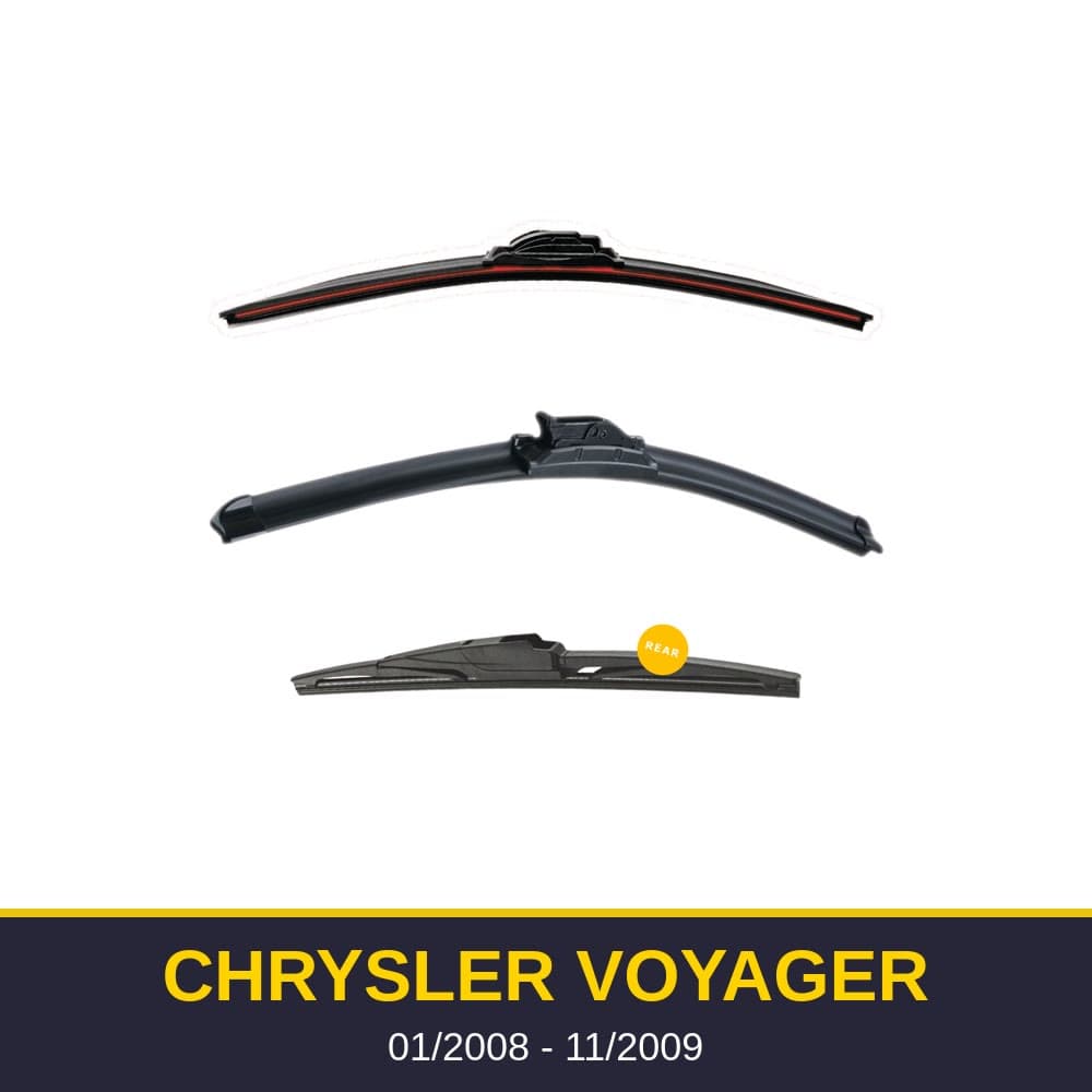 Spazzole tergicristallo Chrysler Voyager (01/2008-11/2009)