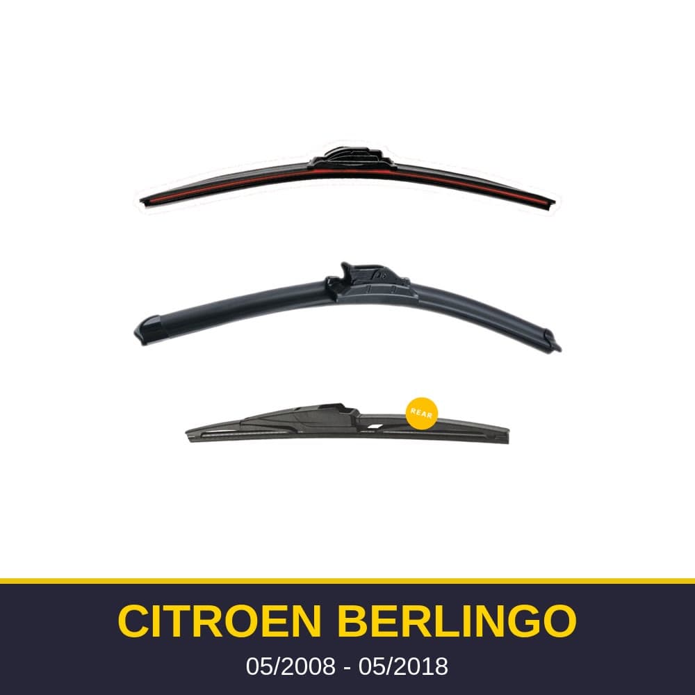 Spazzole tergicristallo Citroen Berlingo (05/2008-05/2018)