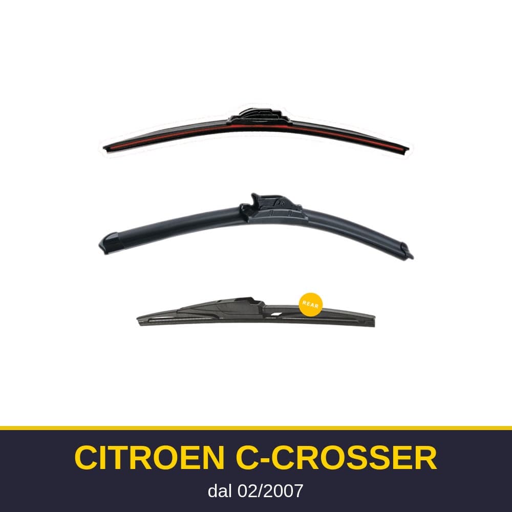 Spazzole tergicristallo Citroen C-Crosser (02/2007-)