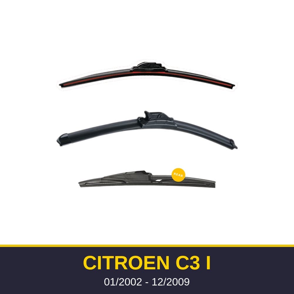 Spazzole tergicristallo Citroen C3 I (01/2002-12/2009)