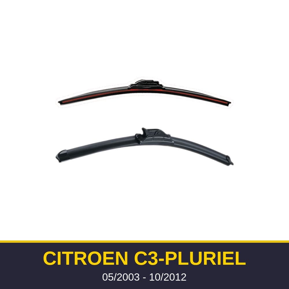 Spazzole tergicristallo Citroen C3-Pluriel (05/2003-10/2012)