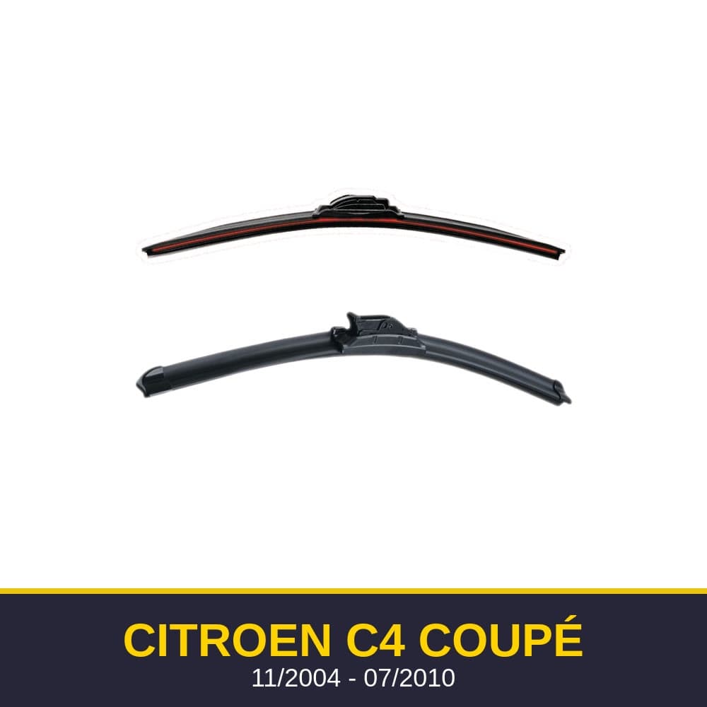 Spazzole tergicristallo Citroen C4 Coupé (11/2004-07/2010)