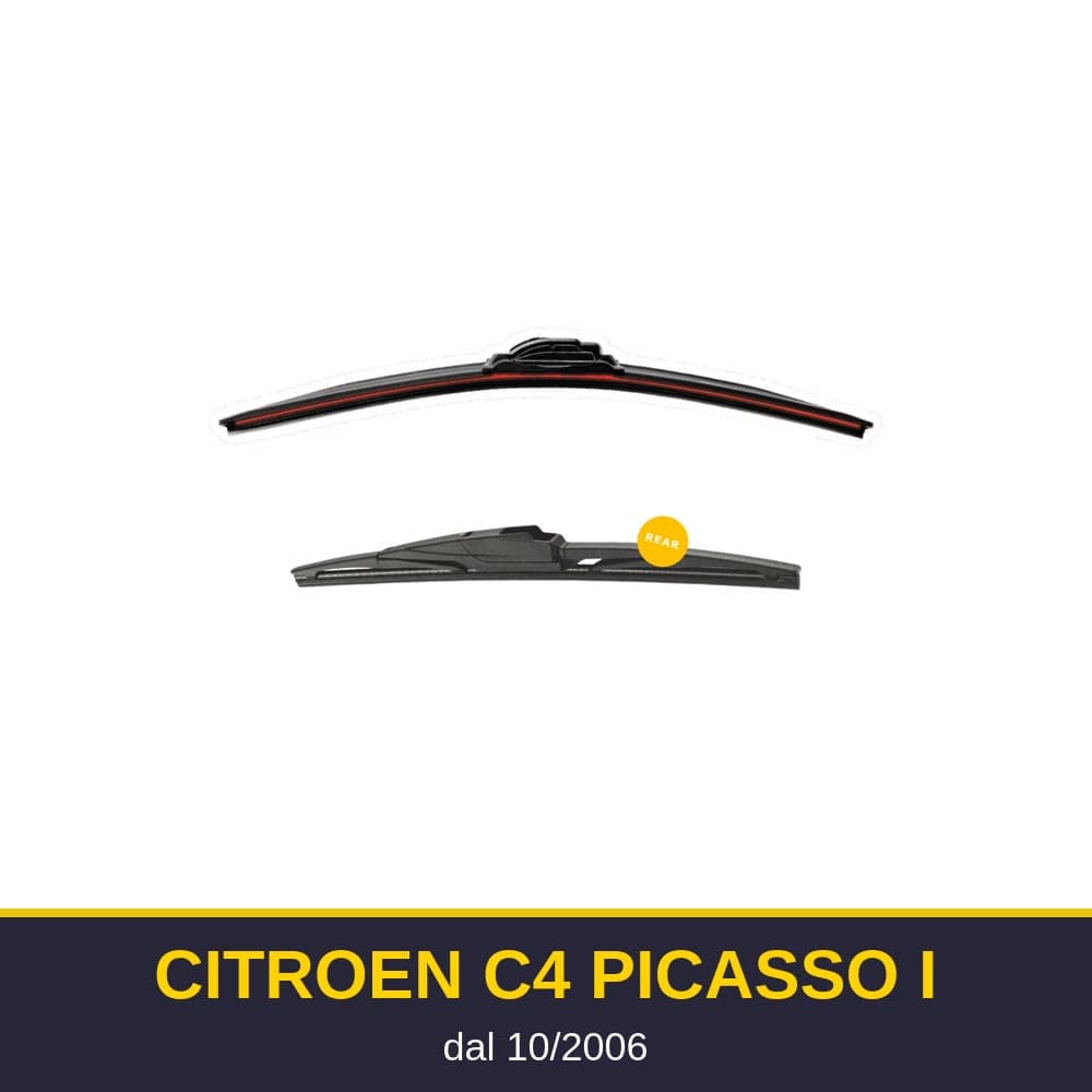 Spazzole tergicristallo Citroen C4 Picasso I (10/2006-)