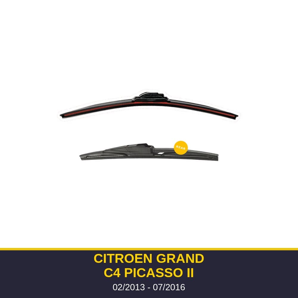 Spazzole tergicristallo Citroen Grand C4 Picasso II (02/2013-07/2016)