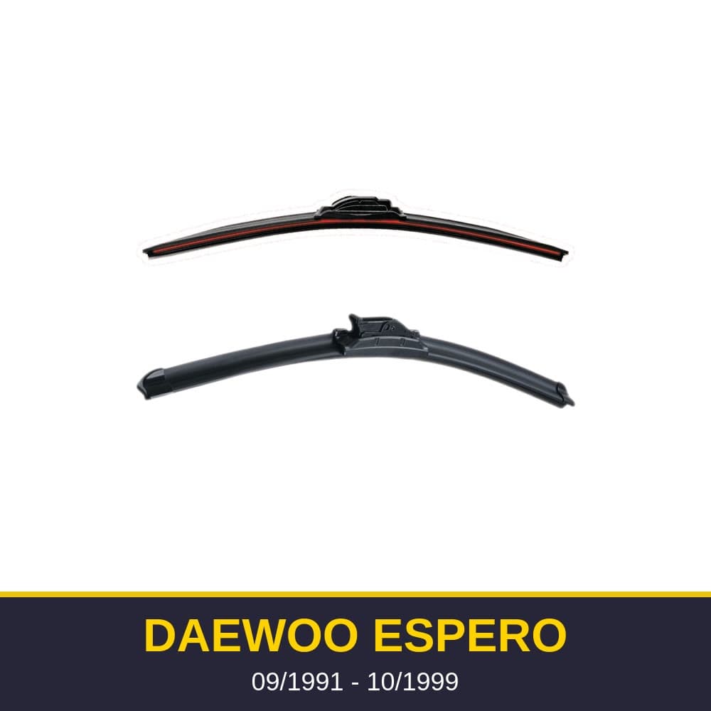 Spazzole tergicristallo Daewoo Espero (09/1991-10/1999)