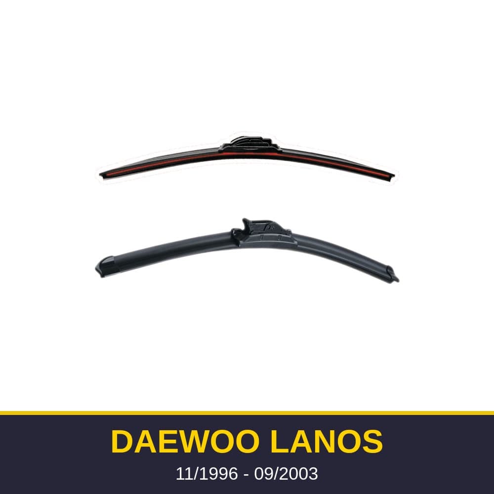 Spazzole tergicristallo Daewoo Lanos (11/1996-09/2003)