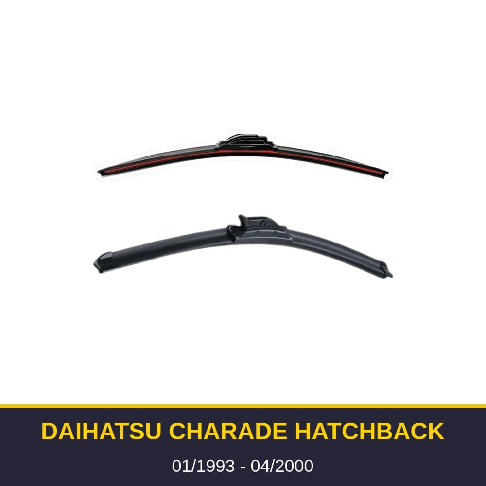 Spazzole tergicristallo Daihatsu Charade Hatchback (01/1993-04/2000)