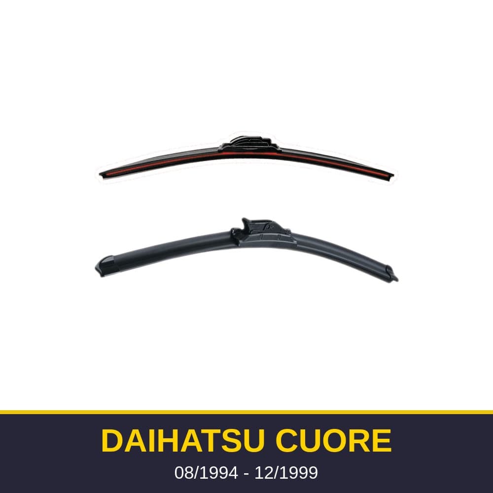Spazzole tergicristallo Daihatsu Cuore (08/1994-12/1999)