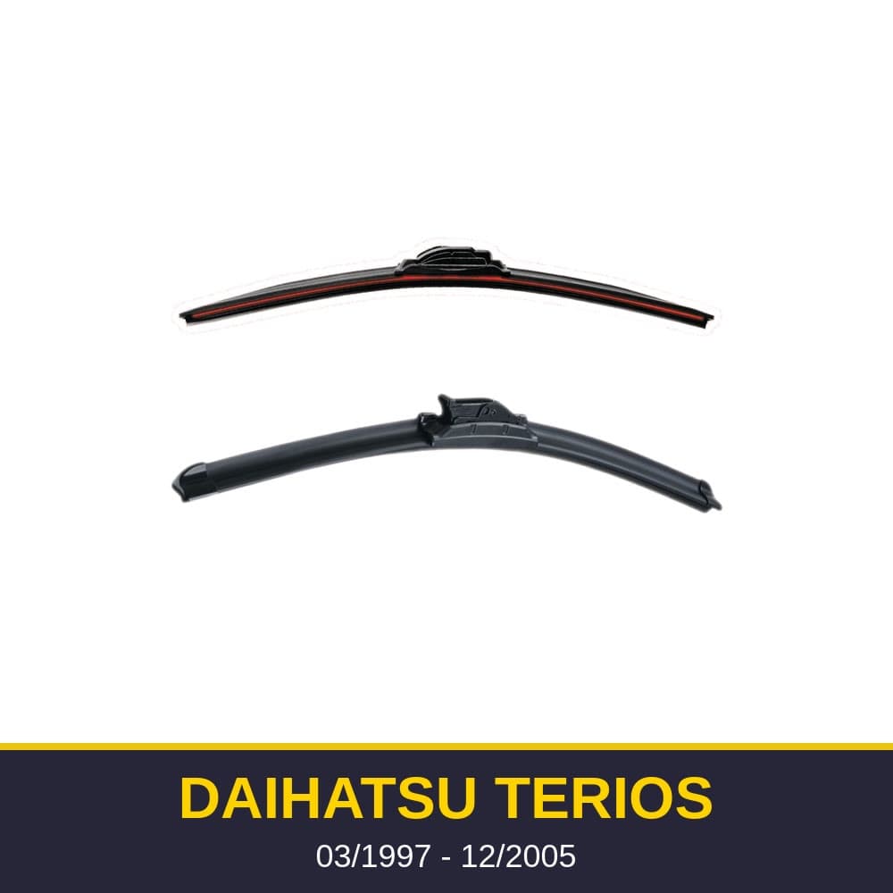 Spazzole tergicristallo Daihatsu Terios (03/1997-12/2005)