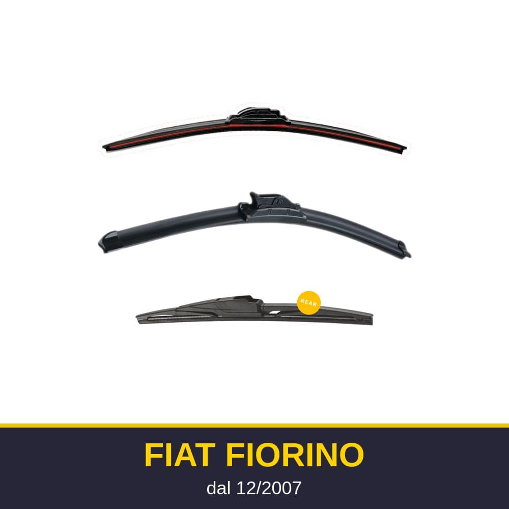 Spazzole tergicristallo Fiat Fiorino (12/2007-)