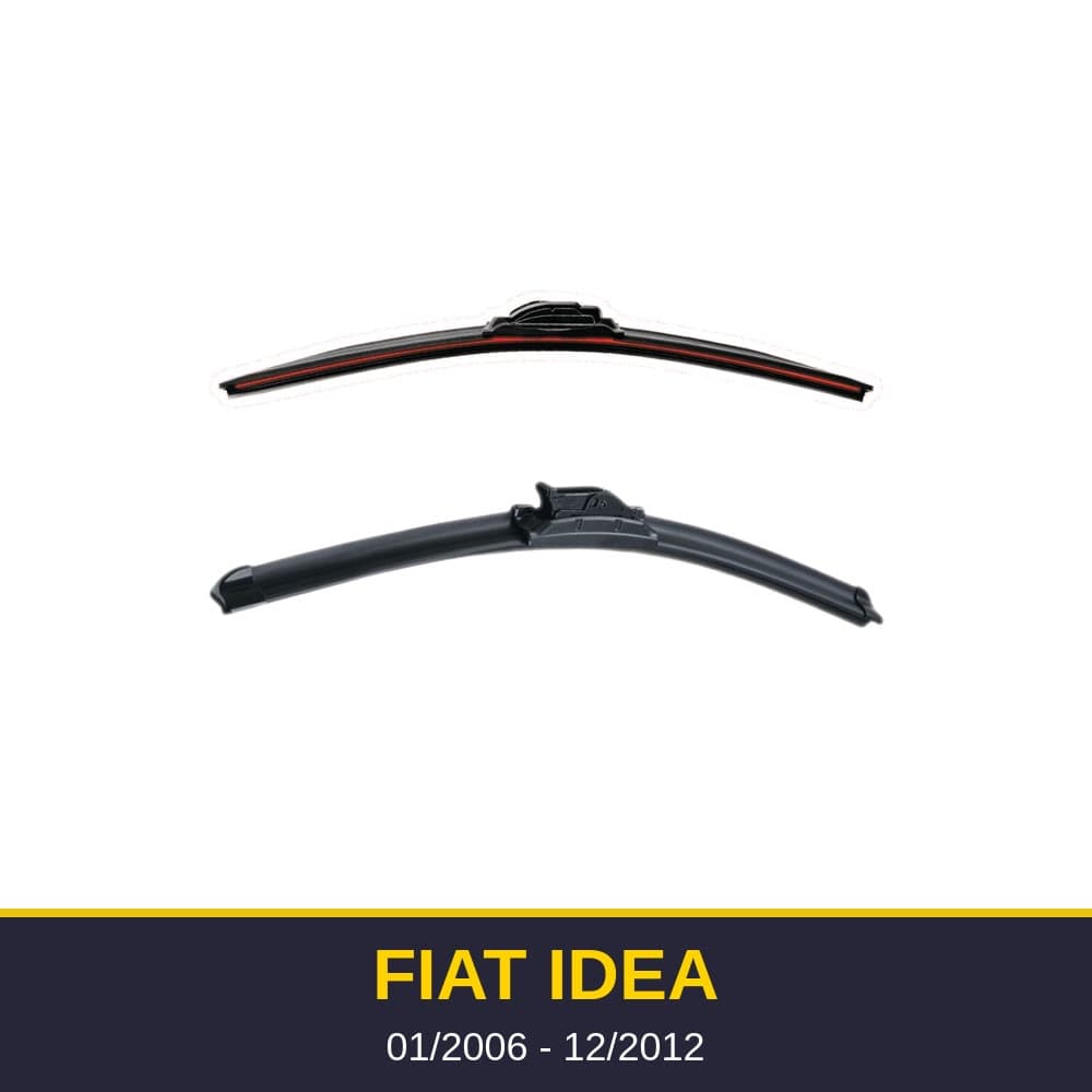Spazzole tergicristallo Fiat Idea (01/2006-12/2012)