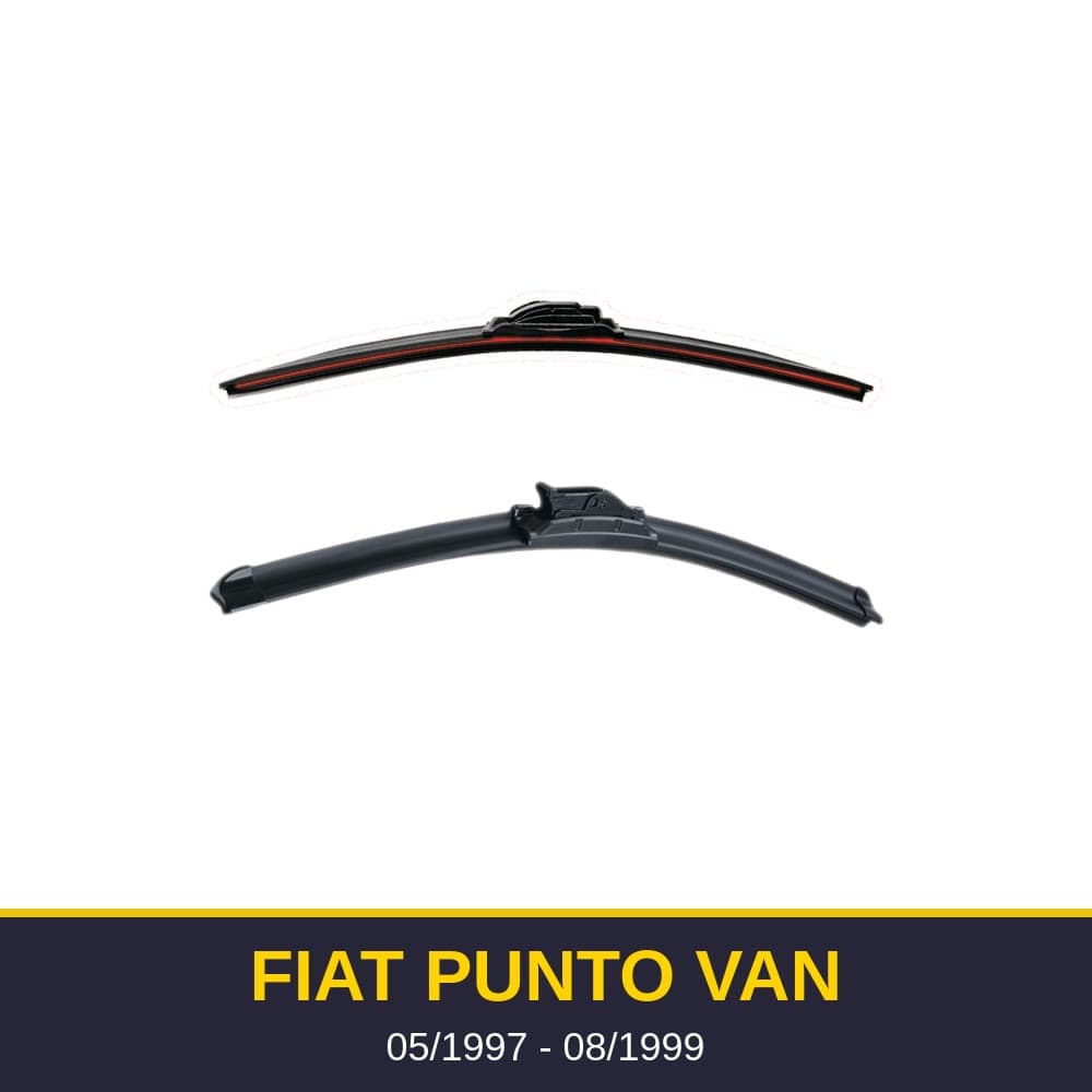 Spazzole tergicristallo Fiat Punto VAN (05/1997-08/1999)