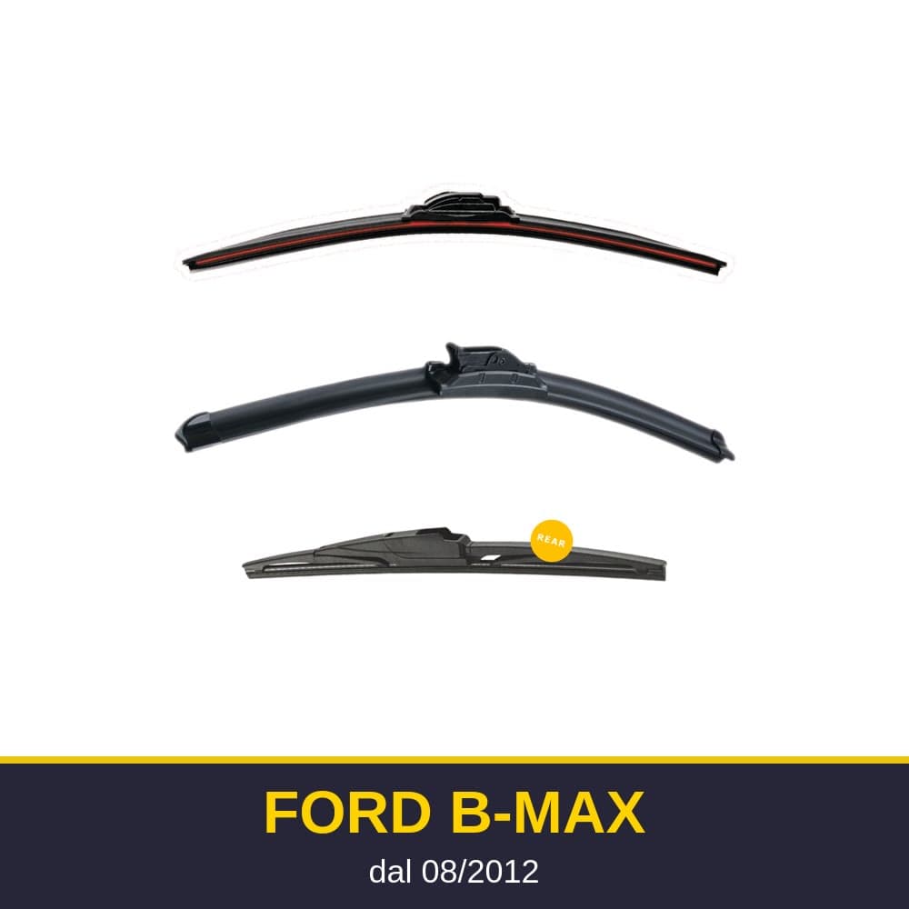 Spazzole tergicristallo Ford B-MAX (08/2012-)