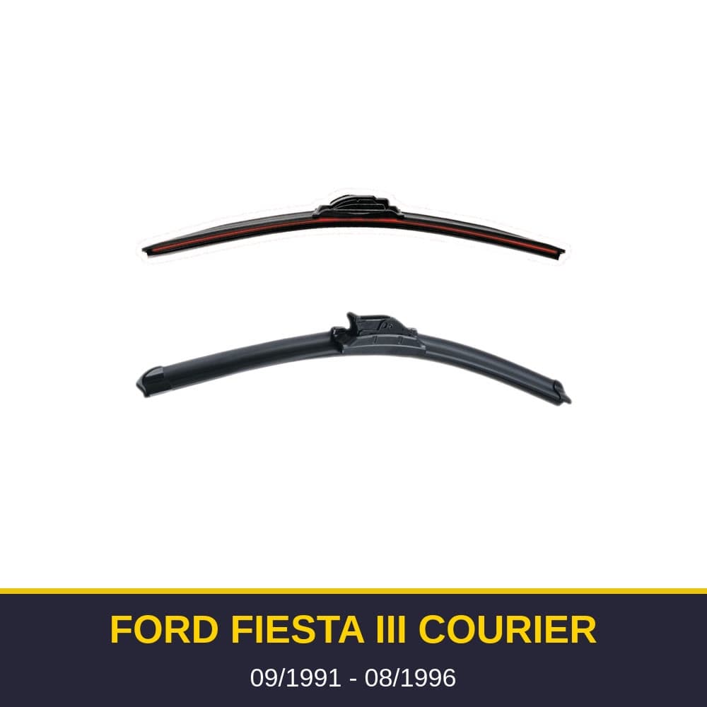 Spazzole tergicristallo Ford Fiesta III Courier (09/1991-08/1996)