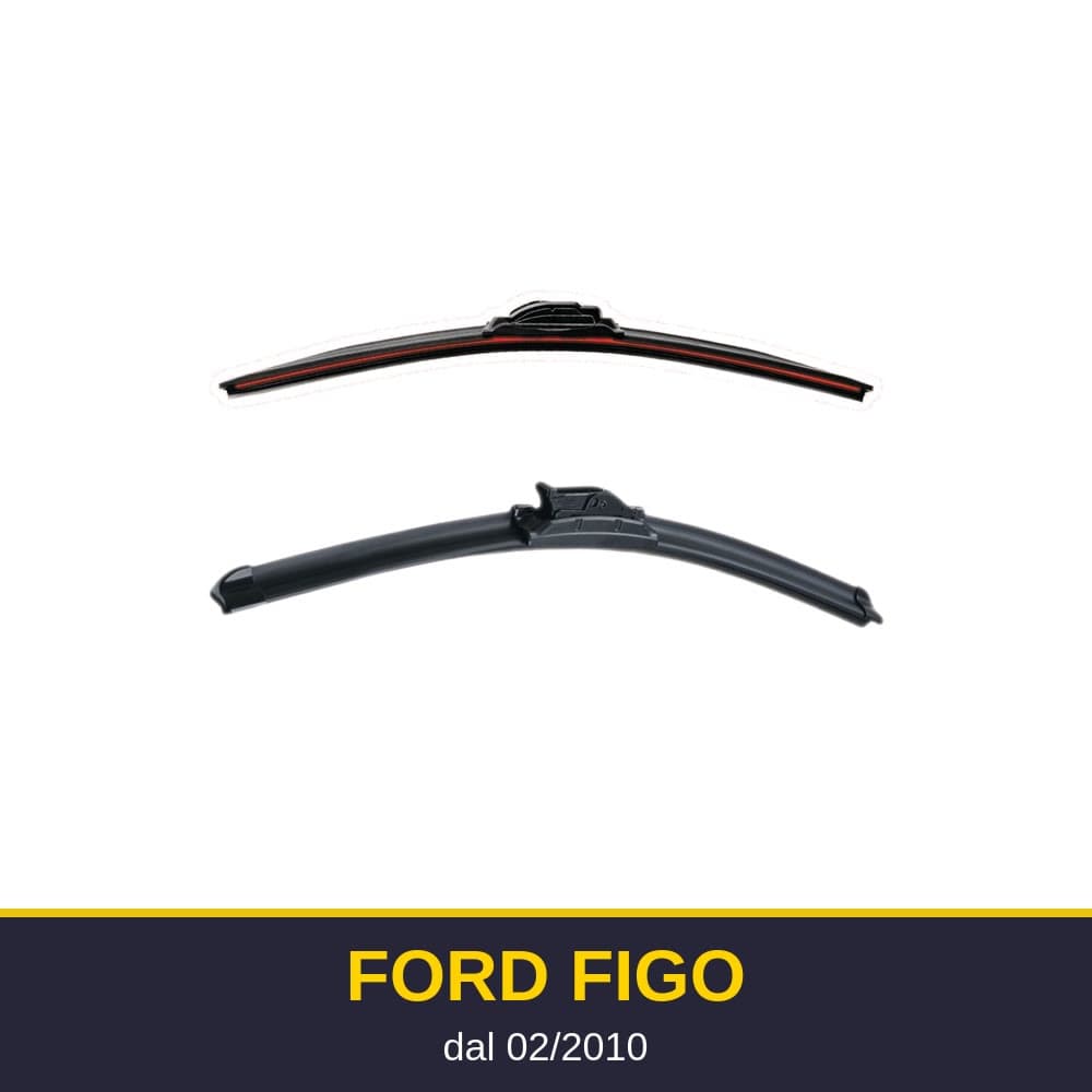 Spazzole tergicristallo Ford Figo (02/2010-)