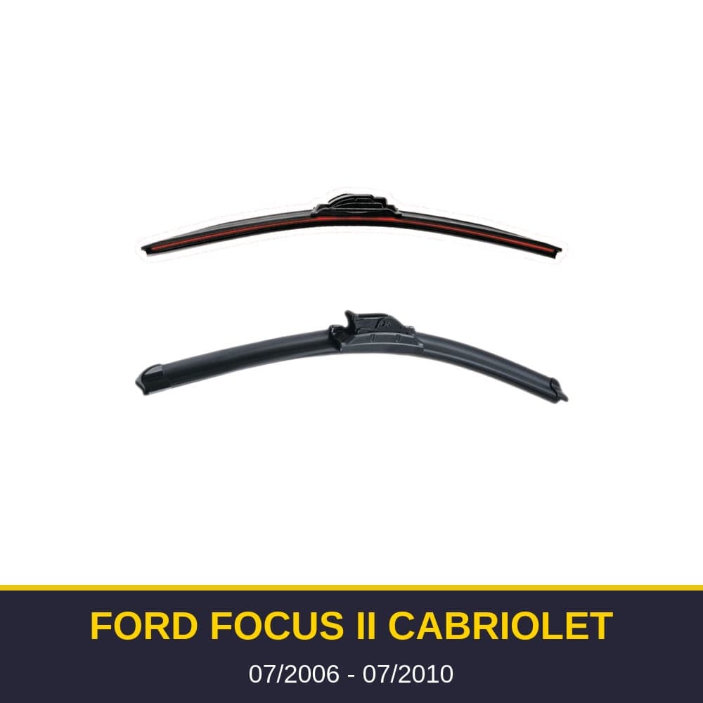 Spazzole tergicristallo Ford Focus II Cabriolet (07/2006-07/2010)