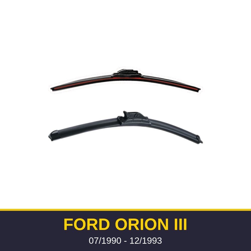 Spazzole tergicristallo Ford Orion III (07/1990-12/1993)
