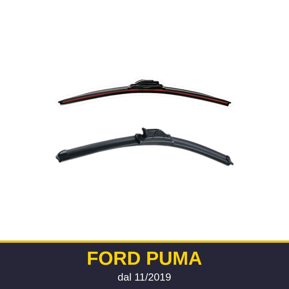 Spazzole tergicristallo Ford Puma (11/2019-)