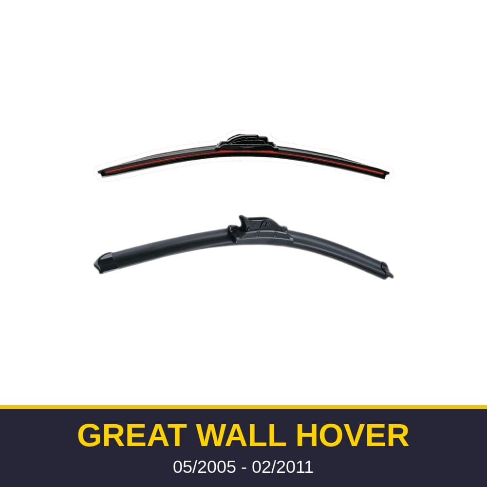 Spazzole tergicristallo Great Wall Hover (05/2005-02/2011)
