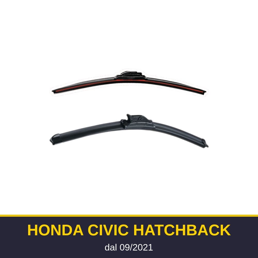 Spazzole tergicristallo Honda Civic Hatchback (09/2021-)