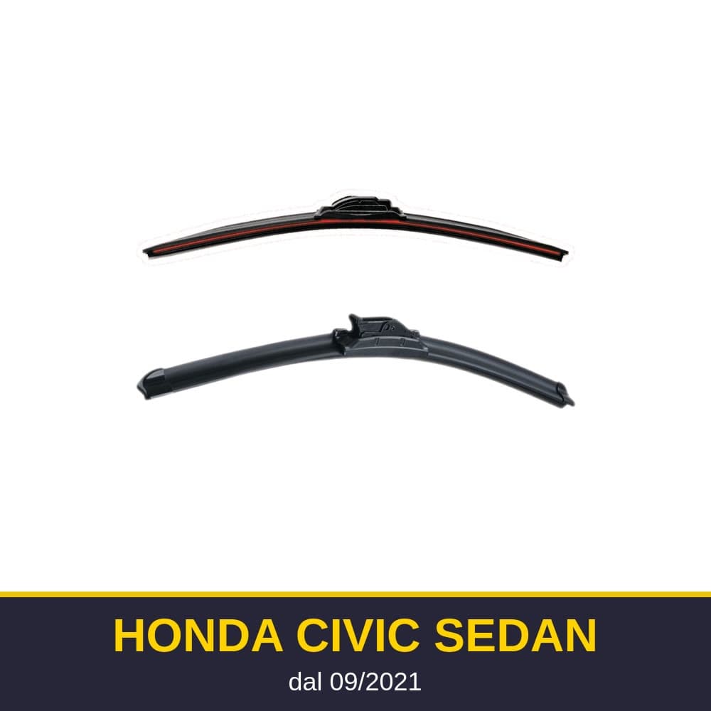 Spazzole tergicristallo Honda Civic Sedan (09/2021-)