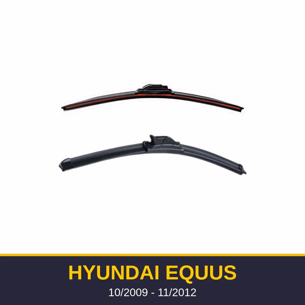 Spazzole tergicristallo Hyundai Equus (10/2009-11/2012)