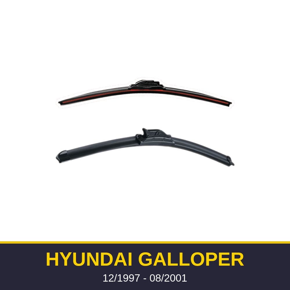 Spazzole tergicristallo Hyundai Galloper (12/1997-08/2001)