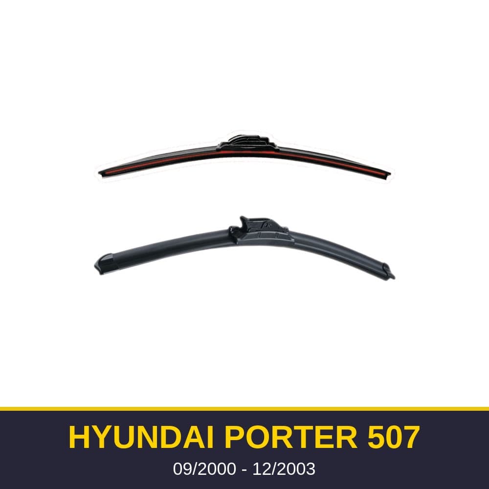 Spazzole tergicristallo Hyundai Porter 507 (09/2000-12/2003)