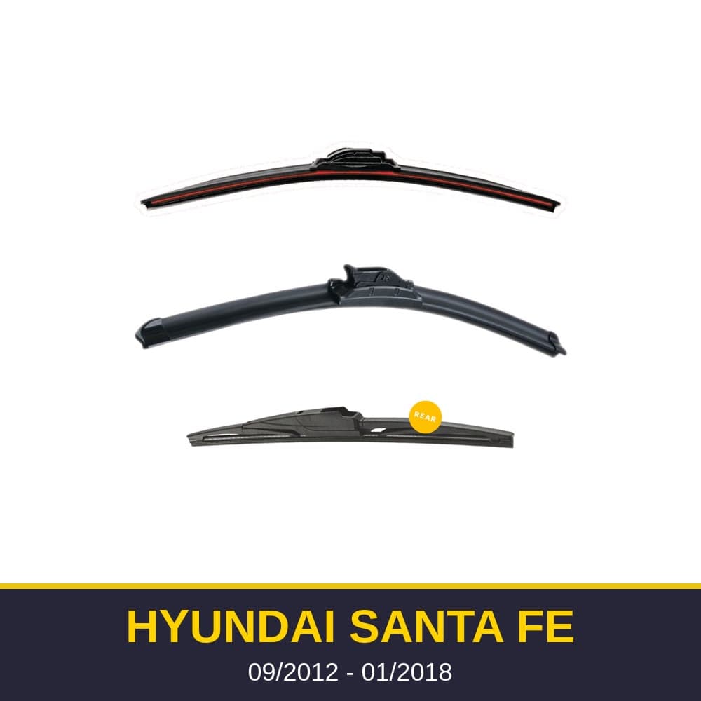 Spazzole tergicristallo Hyundai Santa Fe (09/2012-01/2018)