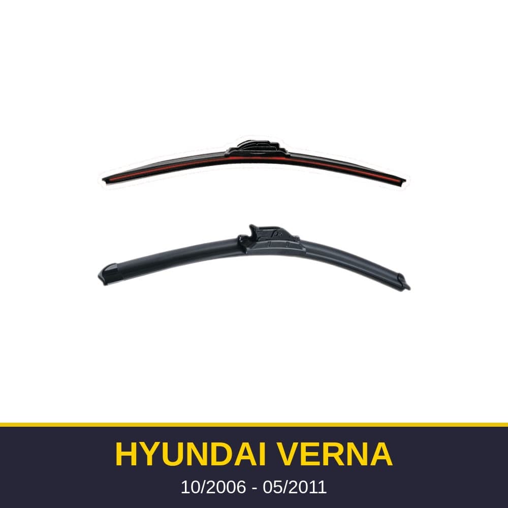 Spazzole tergicristallo Hyundai Verna (10/2006-05/2011)