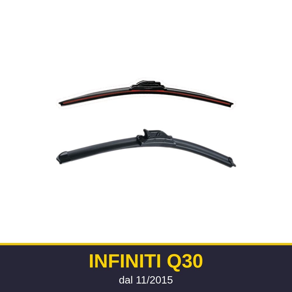 Spazzole tergicristallo Infiniti Q30 (11/2015-)
