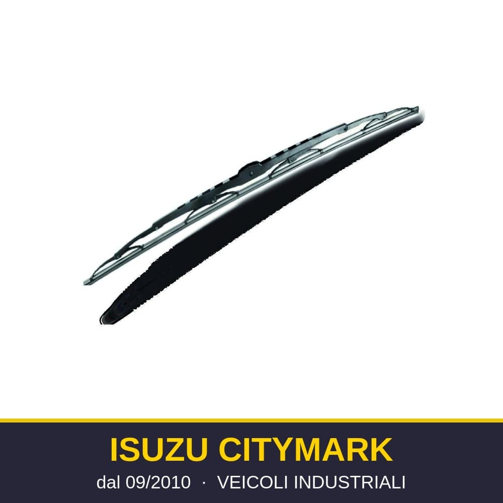 Spazzole tergicristallo Isuzu Citymark (09/2010-) – veicoli industriali