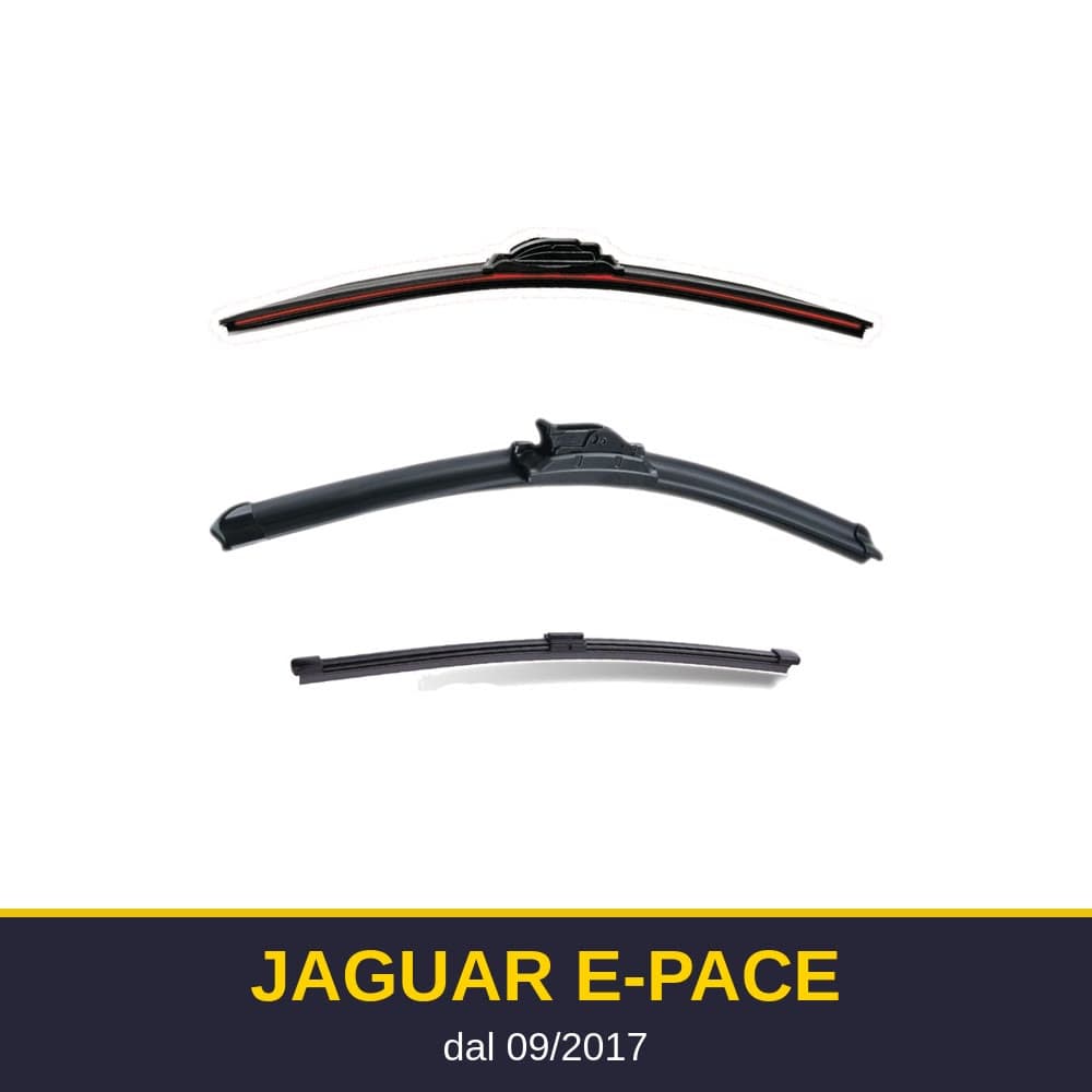 Spazzole tergicristallo Jaguar E-PACE (09/2017-)