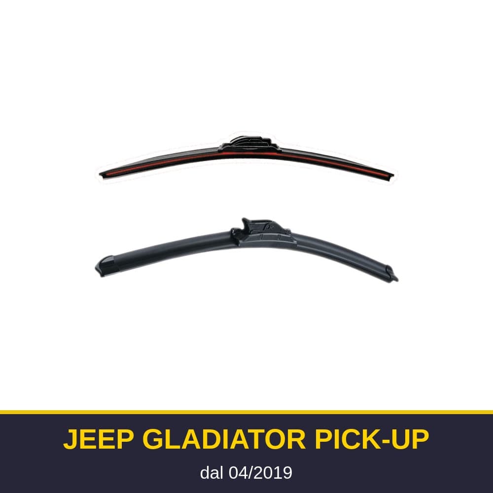 Spazzole tergicristallo Jeep Gladiator Pick-up (04/2019-)