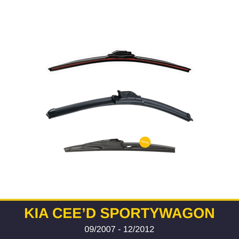 Spazzole tergicristallo Kia Cee’d SportyWagon (09/2007-12/2012)