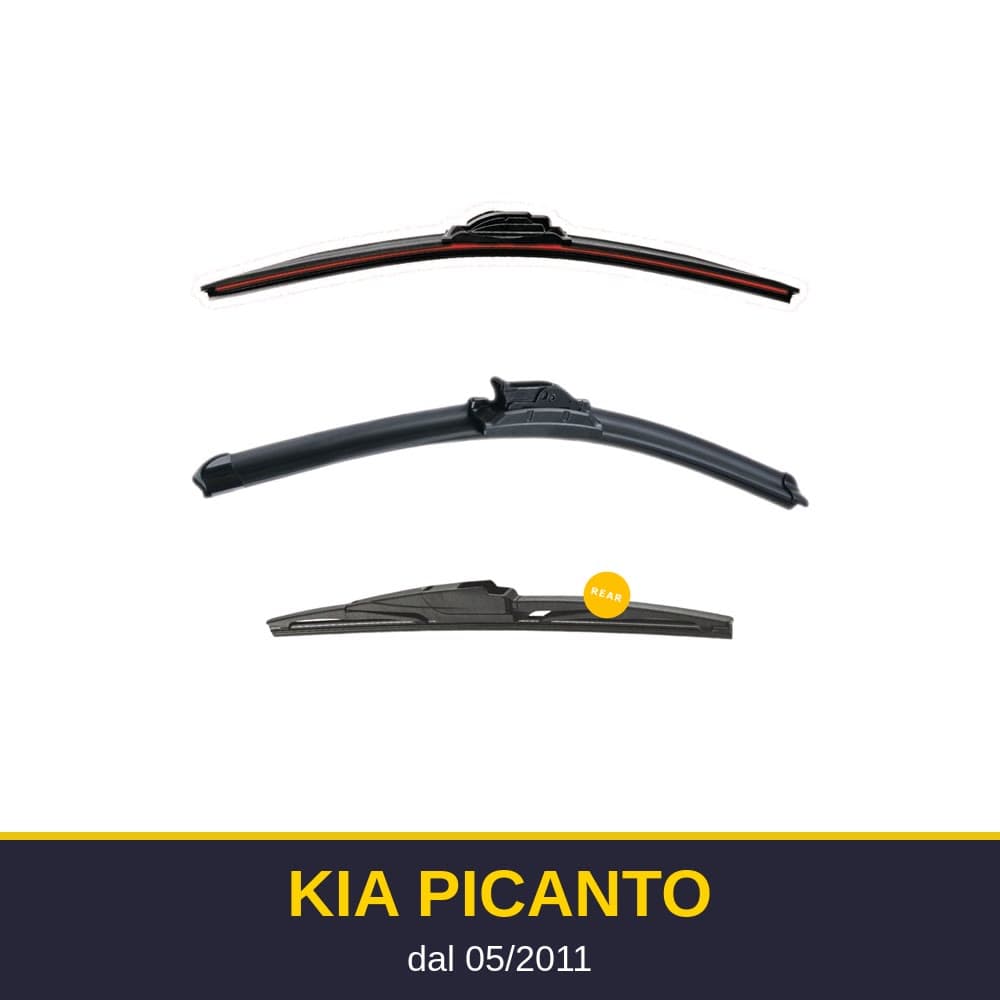 Spazzole tergicristallo Kia Picanto (05/2011-)