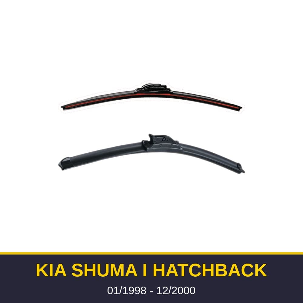 Spazzole tergicristallo Kia Shuma I Hatchback (01/1998-12/2000)