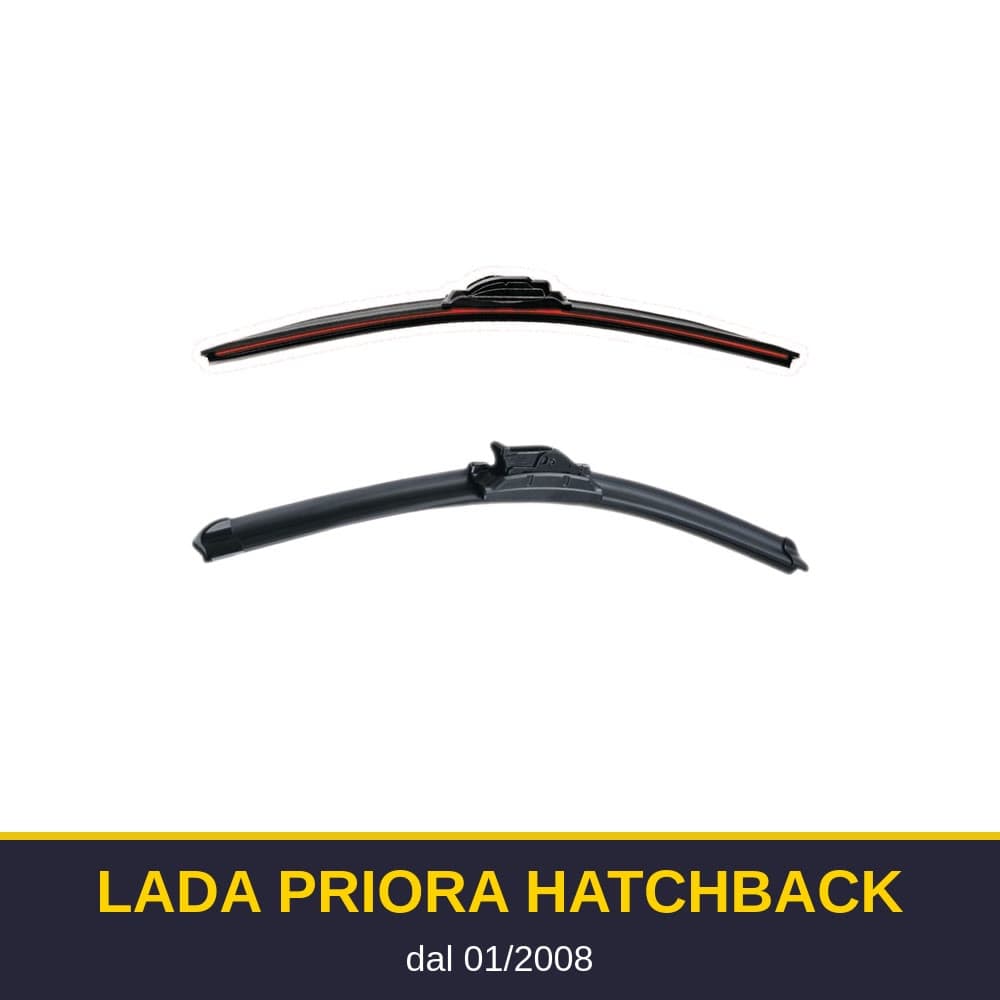Spazzole tergicristallo Lada Priora Hatchback (01/2008-)