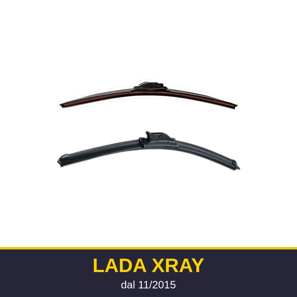 Spazzole tergicristallo Lada XRAY (11/2015-)