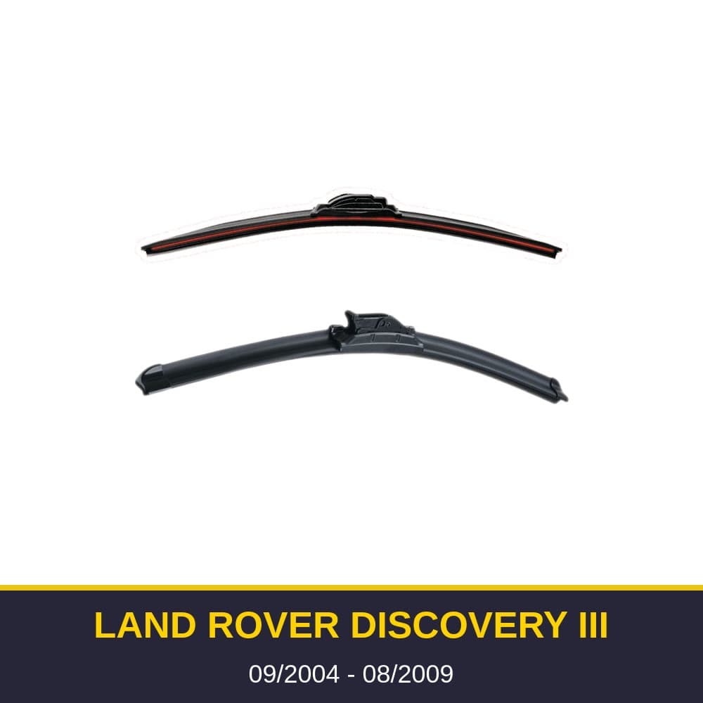 Spazzole tergicristallo Land Rover Discovery III (09/2004-08/2009)