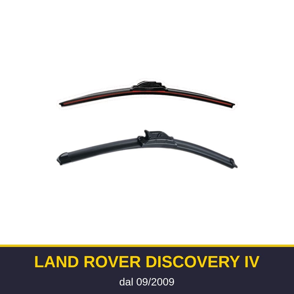 Spazzole tergicristallo Land Rover Discovery IV (09/2009-)