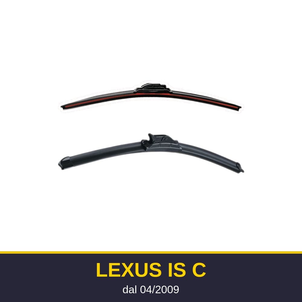 Spazzole tergicristallo Lexus IS C (04/2009-)