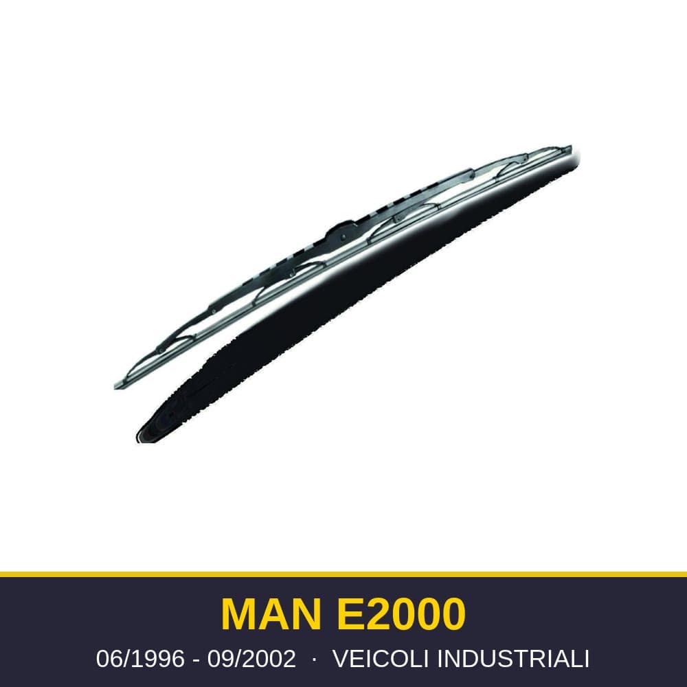 Spazzole tergicristallo MAN E2000 (06/1996-09/2002) – veicoli industriali