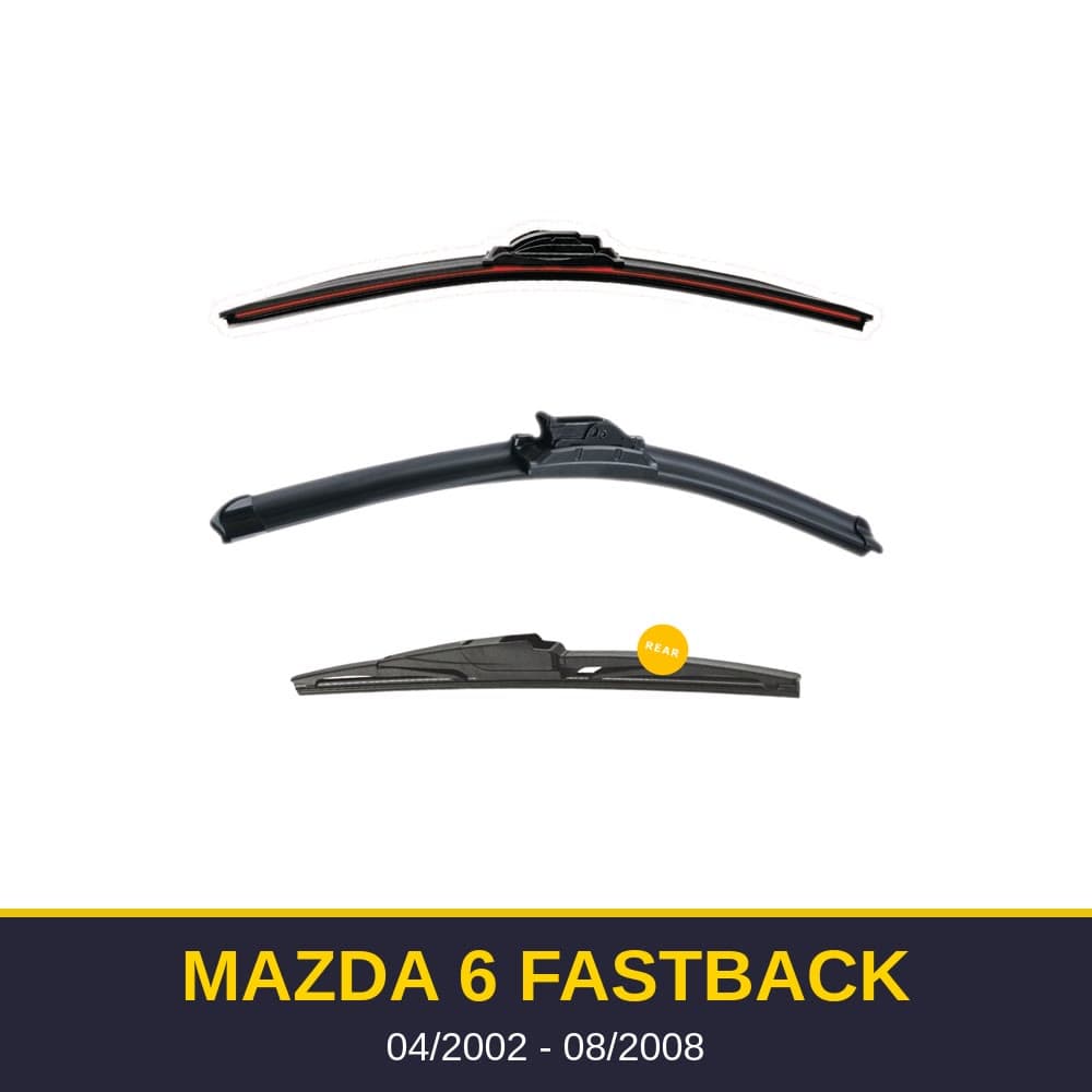 Spazzole tergicristallo Mazda 6 Fastback (04/2002-08/2008)