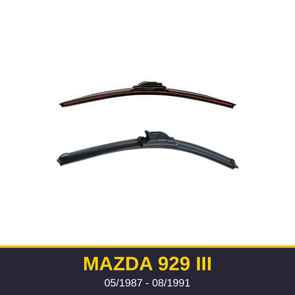 Spazzole tergicristallo Mazda 929 III (05/1987-08/1991)