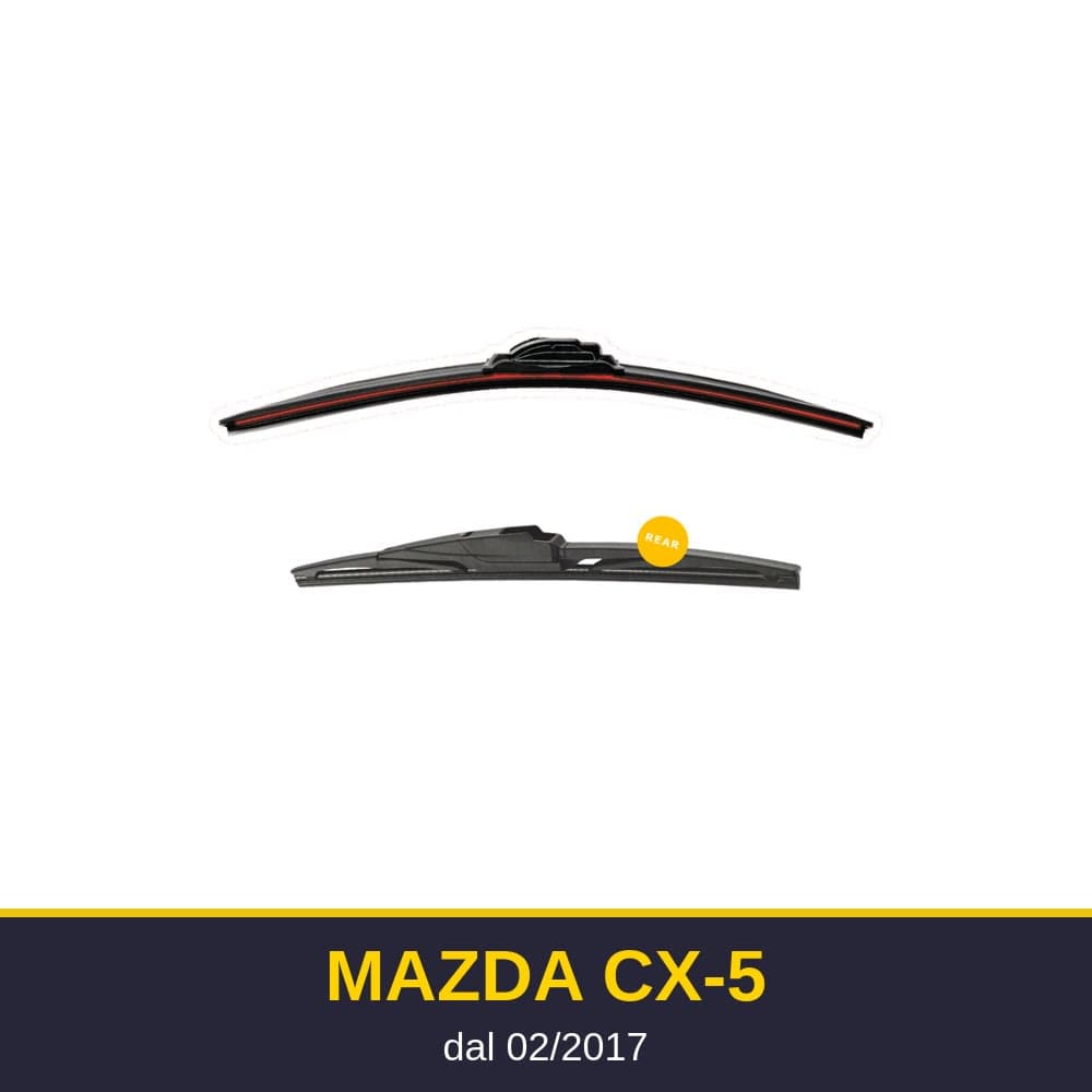 Spazzole tergicristallo Mazda CX-5 (02/2017-)