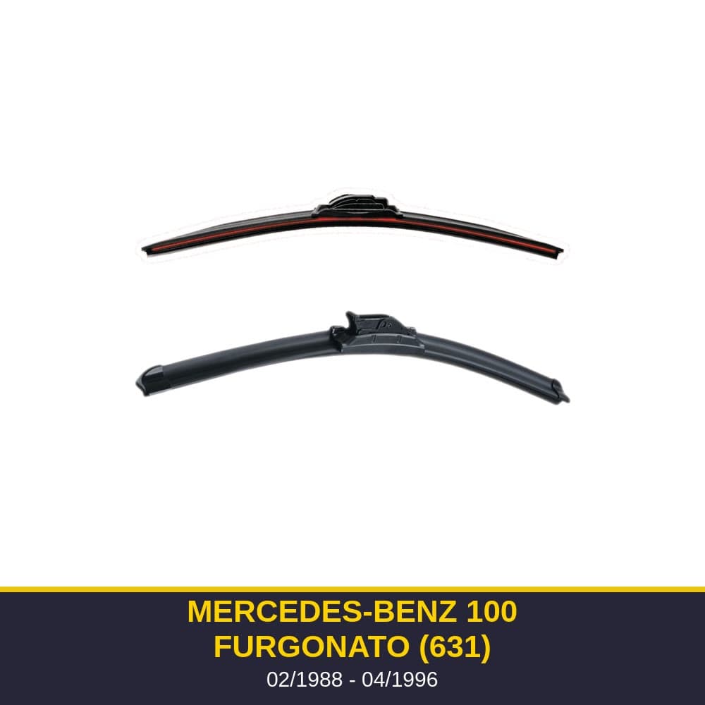 Spazzole tergicristallo Mercedes-Benz 100 Furgonato (631) (02/1988-04/1996)