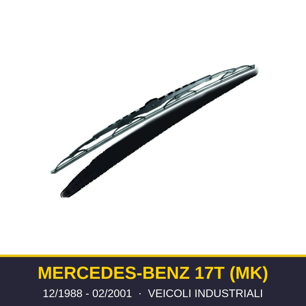 Spazzole tergicristallo Mercedes-Benz 17t (MK) (12/1988-02/2001) – veicoli industriali