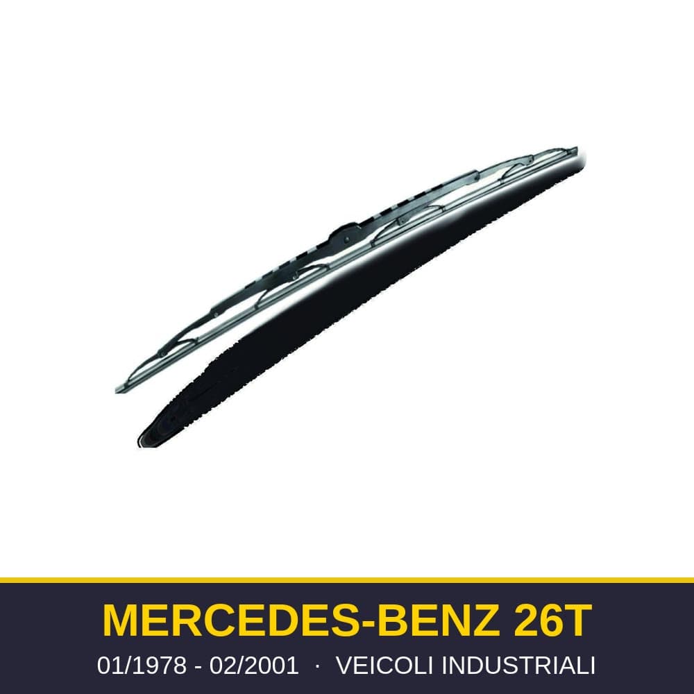 Spazzole tergicristallo Mercedes-Benz 26t (01/1978-02/2001) – veicoli industriali