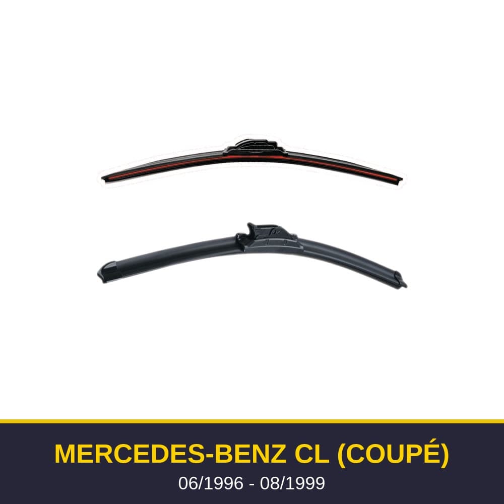 Spazzole tergicristallo Mercedes-Benz CL (Coupé) (06/1996-08/1999)